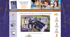 Desktop Screenshot of ecl-jeanpaul2.com