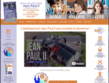 Tablet Screenshot of ecl-jeanpaul2.com
